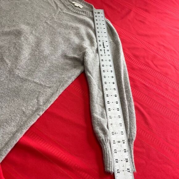 Micaela Greg Grey Alpaca Long Sleeve Dress Size Small - Picture 6 of 10